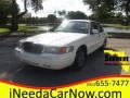 Vibrant White 1998 Mercury Grand Marquis GS