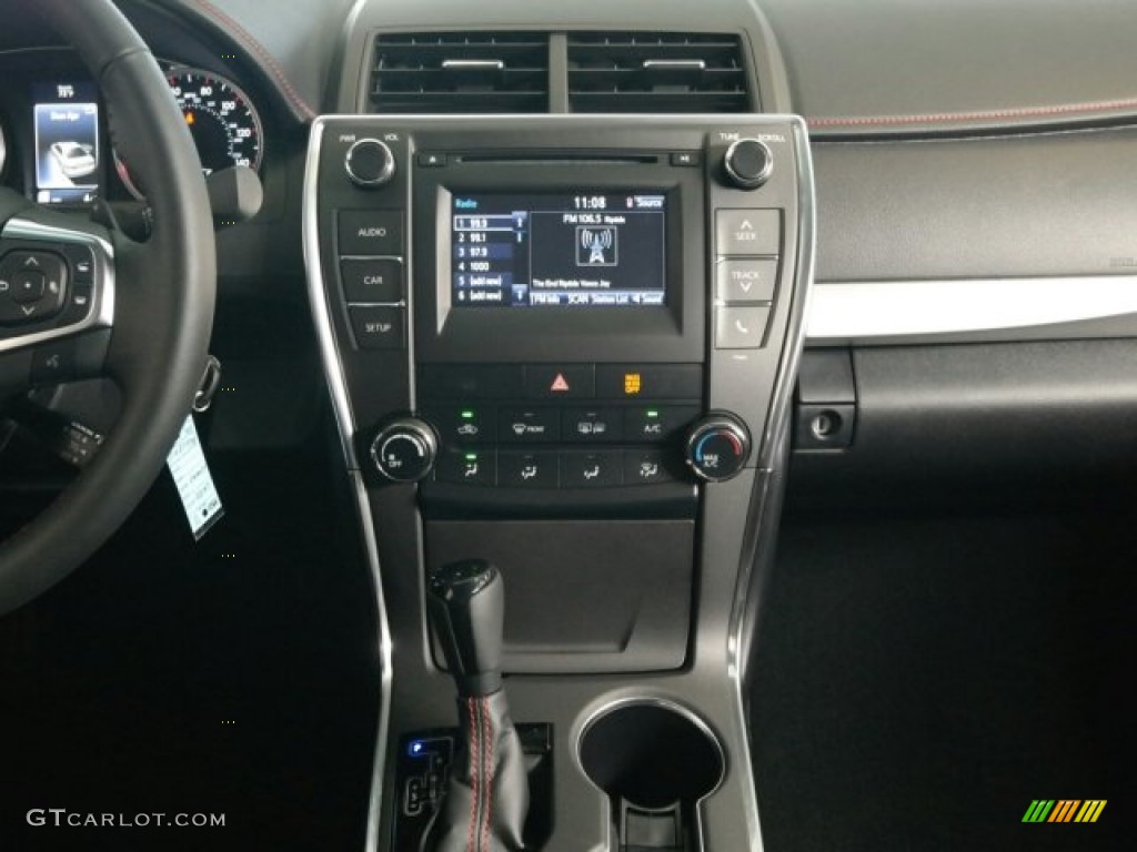 2015 Camry SE - Blue Crush Metallic / Black photo #13