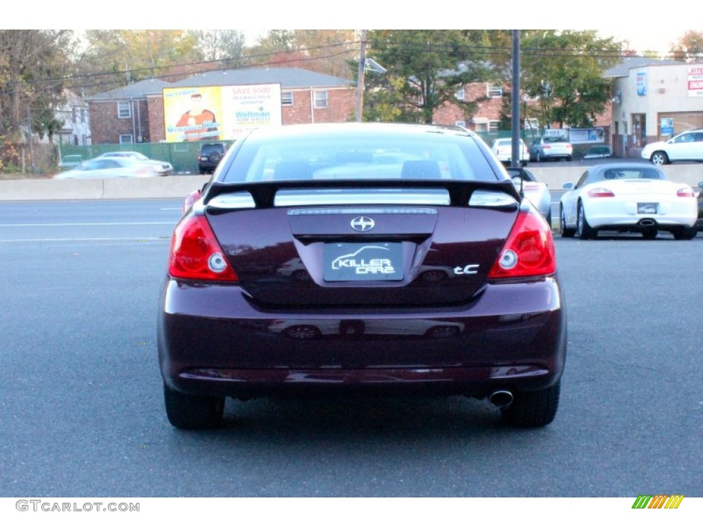2007 tC  - Black Cherry Pearl / Dark Charcoal photo #6