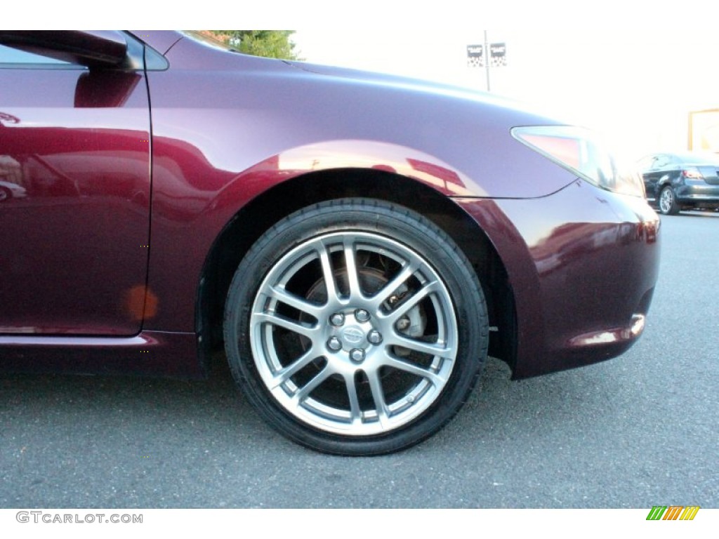 2007 tC  - Black Cherry Pearl / Dark Charcoal photo #31