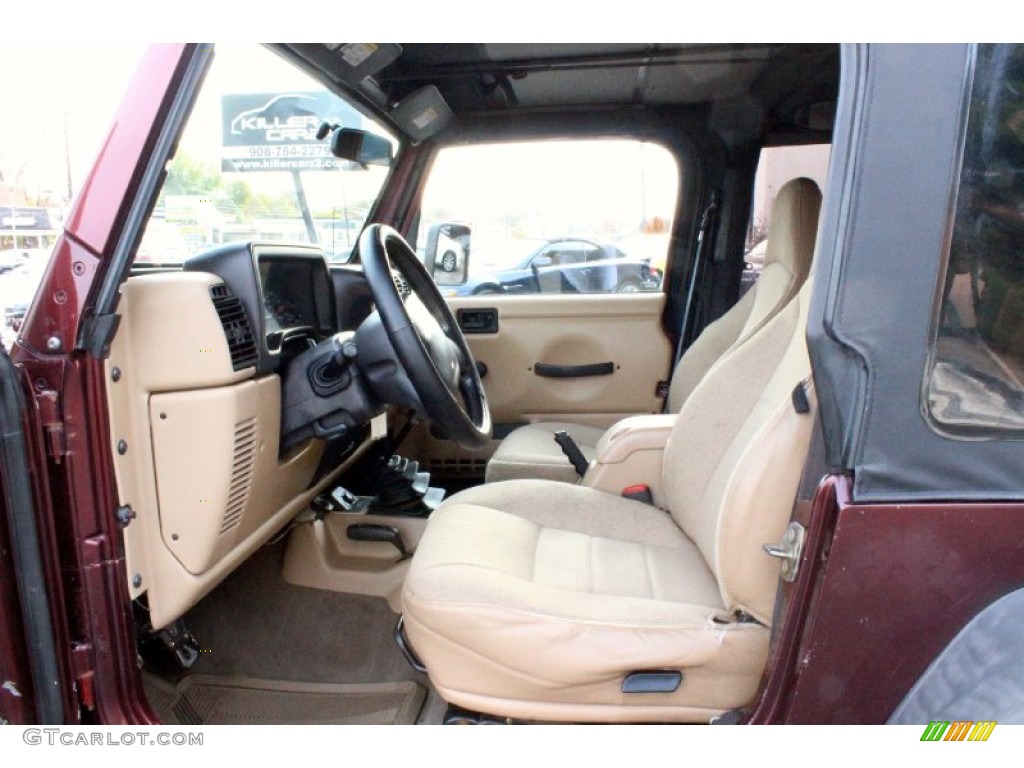 2001 Wrangler Sport 4x4 - Sienna Pearl / Camel photo #13