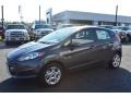 2015 Magnetic Metallic Ford Fiesta SE Hatchback  photo #3