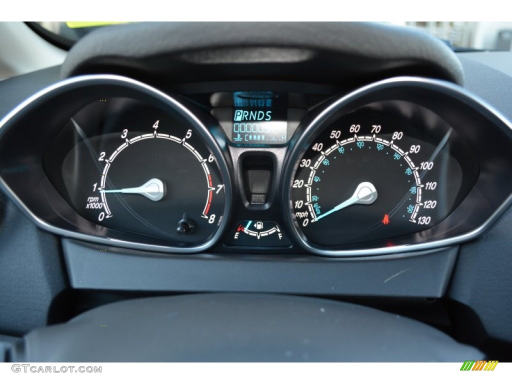 2015 Fiesta SE Hatchback - Magnetic Metallic / Charcoal Black photo #19