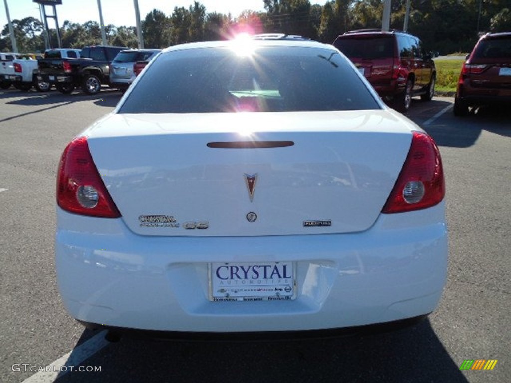 2010 G6 Sedan - Summit White / Ebony photo #7