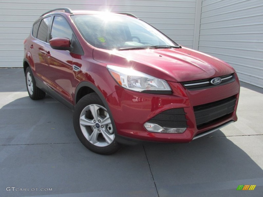 2015 Escape SE - Ruby Red Metallic / Charcoal Black photo #1