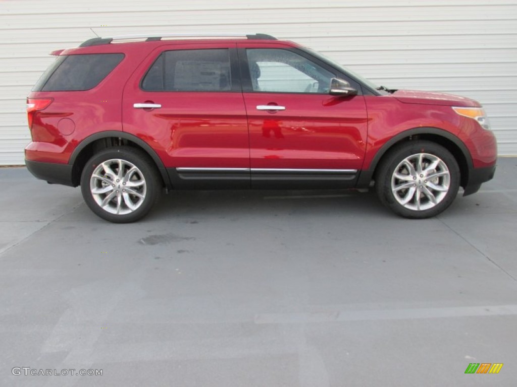 Ruby Red 2015 Ford Explorer XLT Exterior Photo #98636733