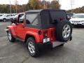 2015 Firecracker Red Jeep Wrangler Sahara 4x4  photo #4