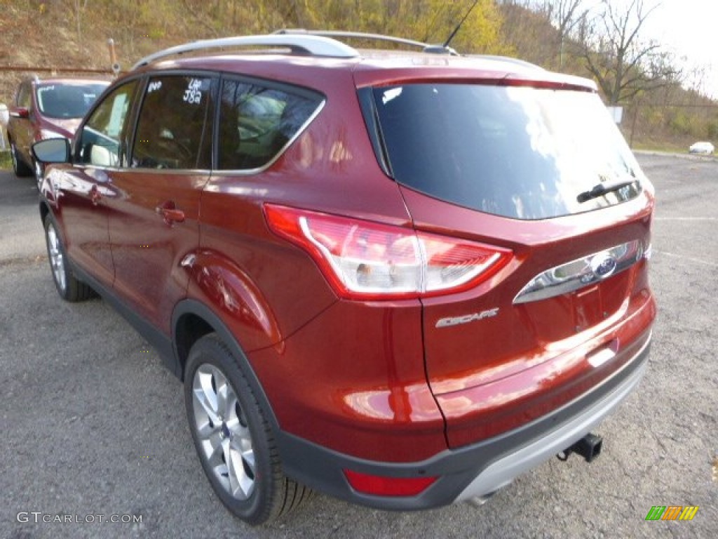 2015 Escape Titanium 4WD - Sunset Metallic / Charcoal Black photo #4