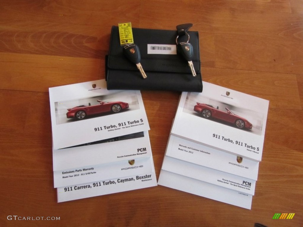 2012 Porsche 911 Turbo Coupe Books/Manuals Photos