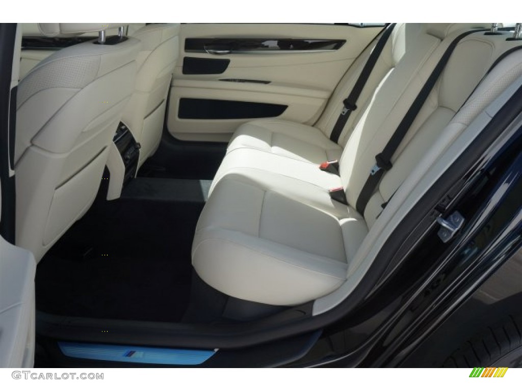 2015 7 Series 750Li Sedan - BMW Individual Ruby Black Metallic / BMW Individual Platinum/Black photo #5