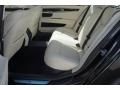 2015 BMW 7 Series BMW Individual Platinum/Black Interior Rear Seat Photo