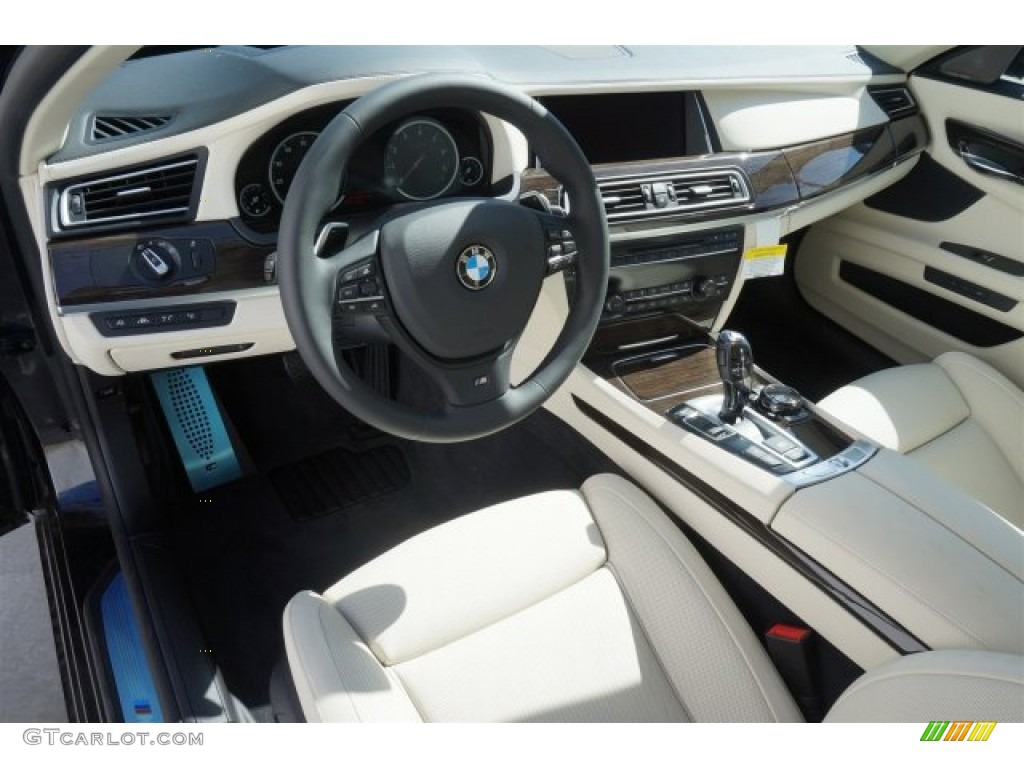 2015 7 Series 750Li Sedan - BMW Individual Ruby Black Metallic / BMW Individual Platinum/Black photo #6