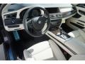 2015 BMW 7 Series BMW Individual Platinum/Black Interior Prime Interior Photo