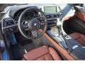 2015 BMW 6 Series Cinnamon Brown Interior Prime Interior Photo