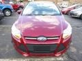 2014 Ruby Red Ford Focus SE Hatchback  photo #6