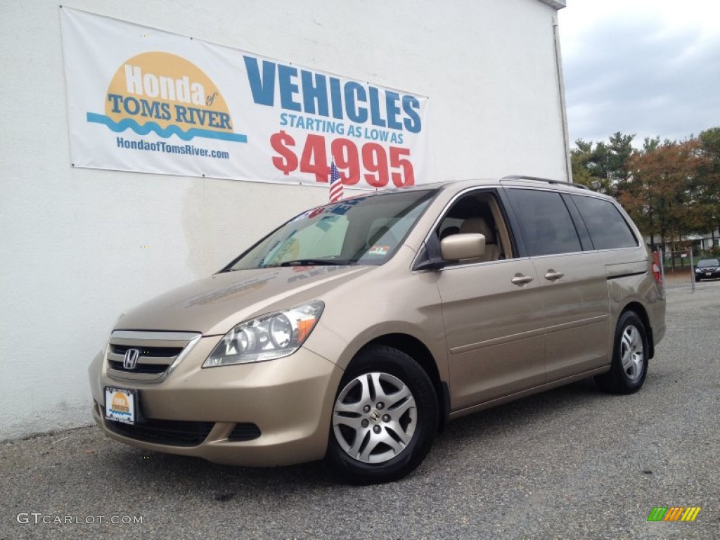 2005 Odyssey EX-L - Desert Rock Metallic / Ivory photo #1