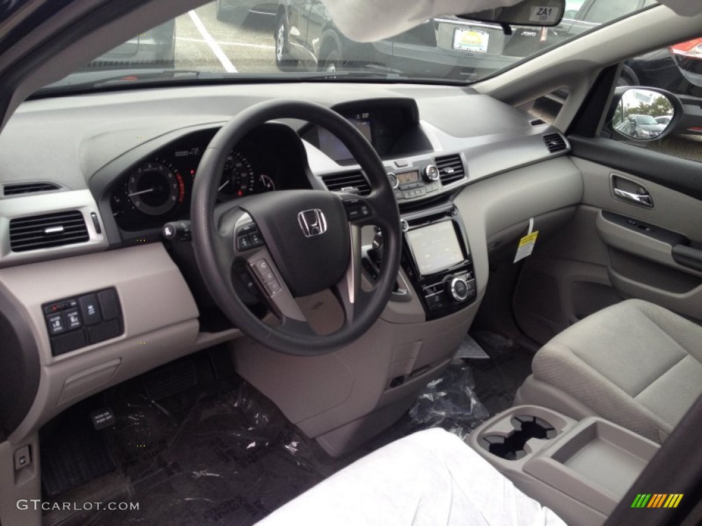 2014 Odyssey EX - Crystal Black Pearl / Gray photo #3