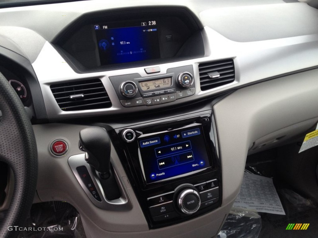 2014 Odyssey EX - Crystal Black Pearl / Gray photo #5