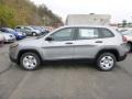 2015 Billet Silver Metallic Jeep Cherokee Sport  photo #2