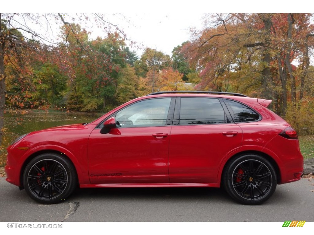 Carmine Red 2013 Porsche Cayenne GTS Exterior Photo #98648003