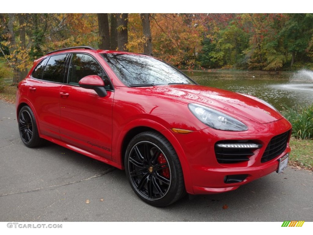 Carmine Red 2013 Porsche Cayenne GTS Exterior Photo #98648129