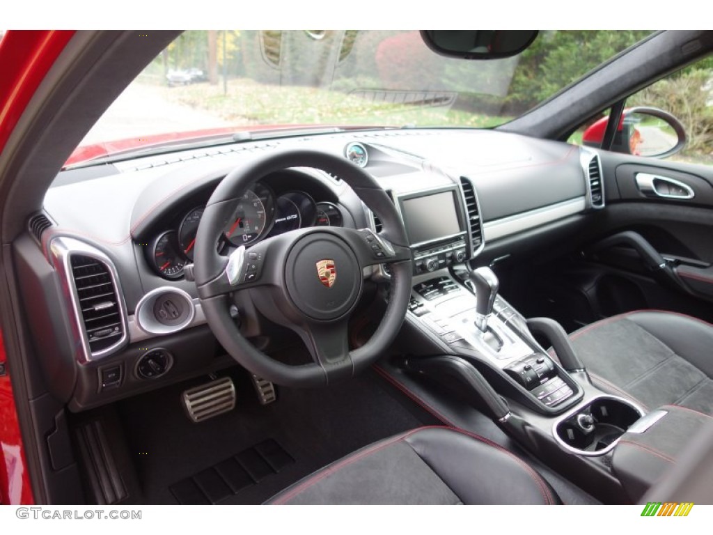 Black Interior 2013 Porsche Cayenne GTS Photo #98648204