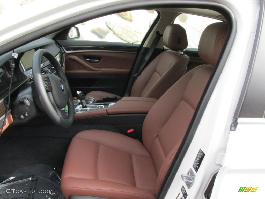 Cinnamon Brown Interior 2015 BMW 5 Series 535i xDrive Sedan Photo #98649215
