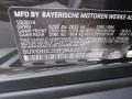 A90: Dark Graphite Metallic 2015 BMW X5 xDrive35i Color Code