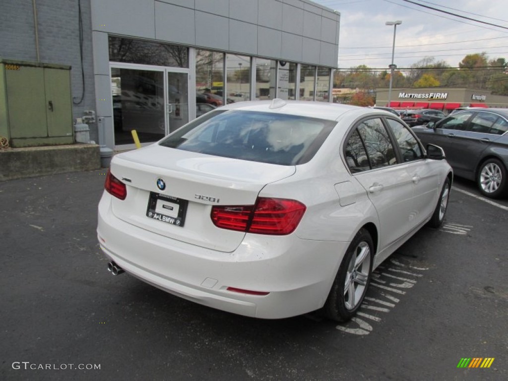 2015 3 Series 328i xDrive Sedan - Alpine White / Black photo #6