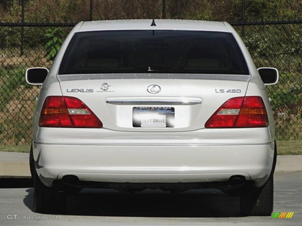2001 LS 430 - Crystal White / Ivory photo #7