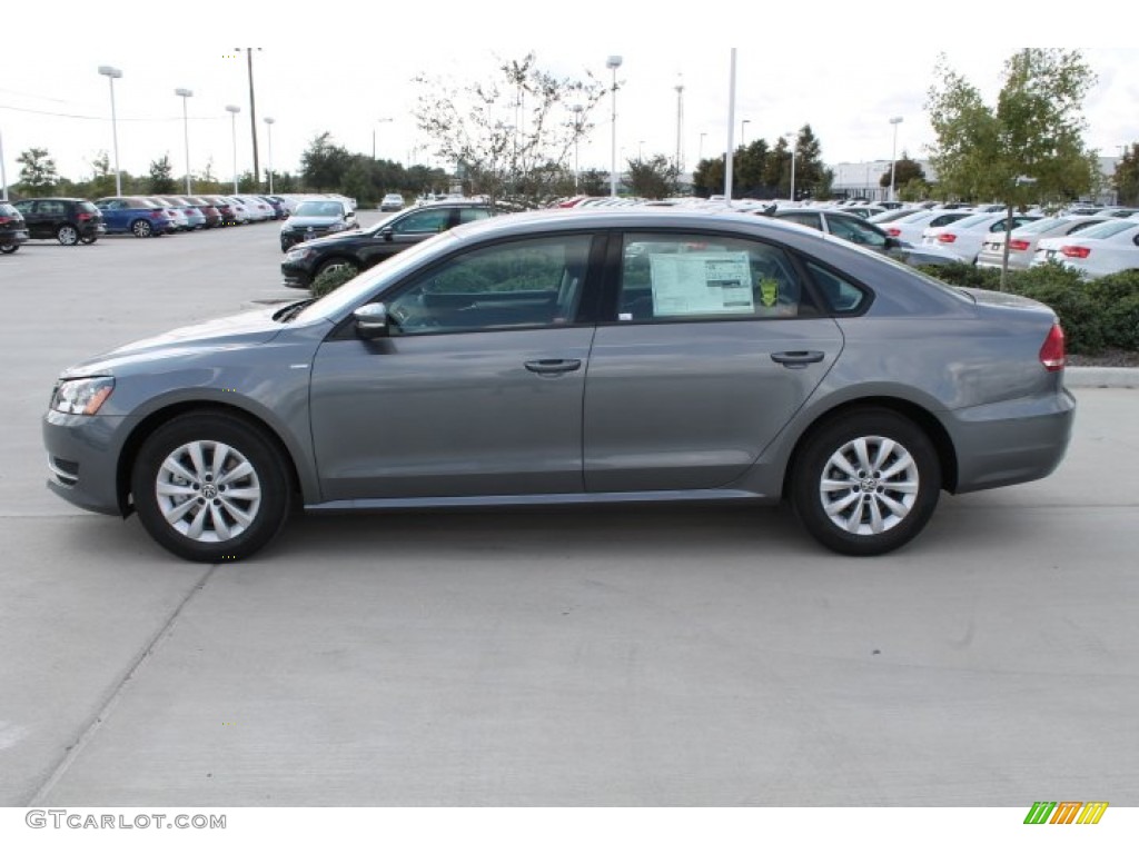 Platinum Gray Metallic 2015 Volkswagen Passat Wolfsburg Edition Sedan Exterior Photo #98651969