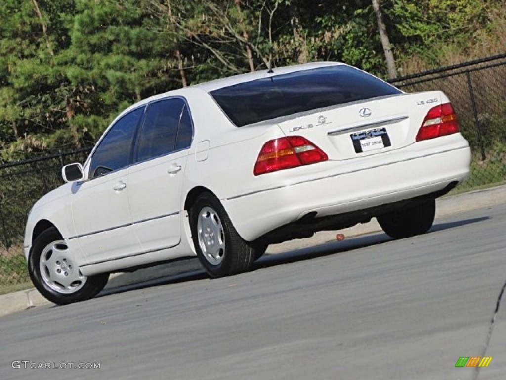 2001 LS 430 - Crystal White / Ivory photo #26