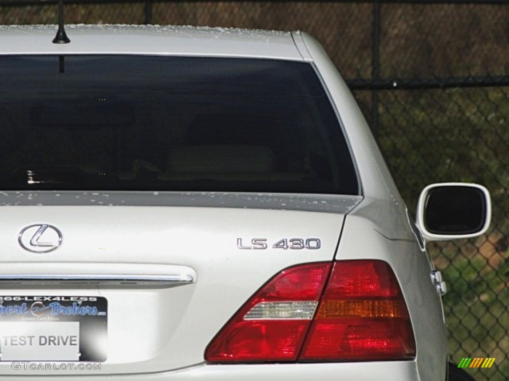 2001 LS 430 - Crystal White / Ivory photo #28