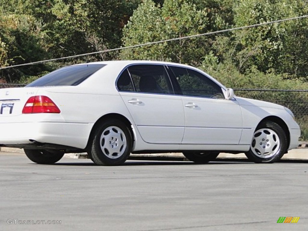 2001 LS 430 - Crystal White / Ivory photo #29