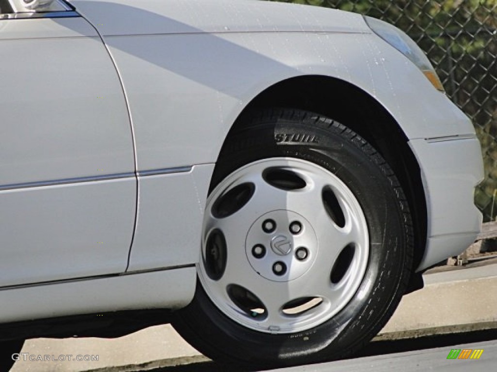 2001 LS 430 - Crystal White / Ivory photo #30