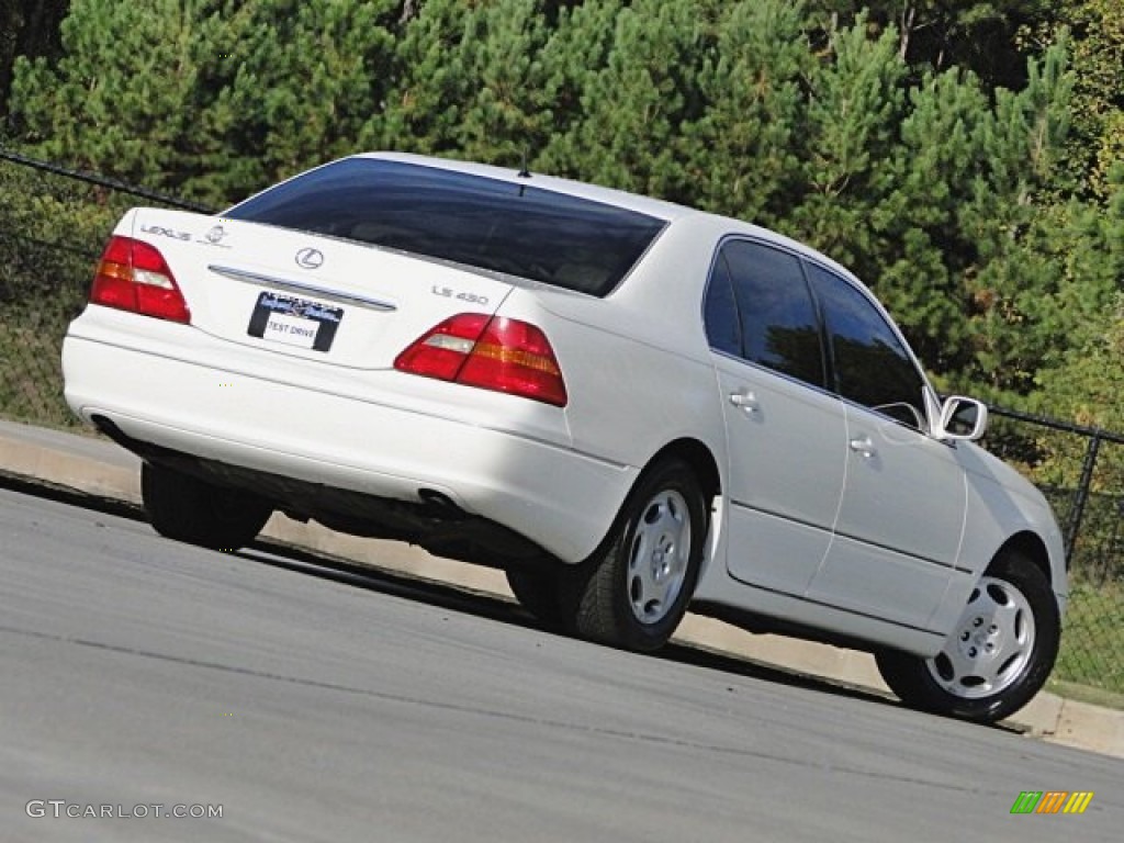 2001 LS 430 - Crystal White / Ivory photo #32