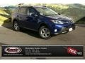 2015 Blue Crush Metallic Toyota RAV4 XLE  photo #1