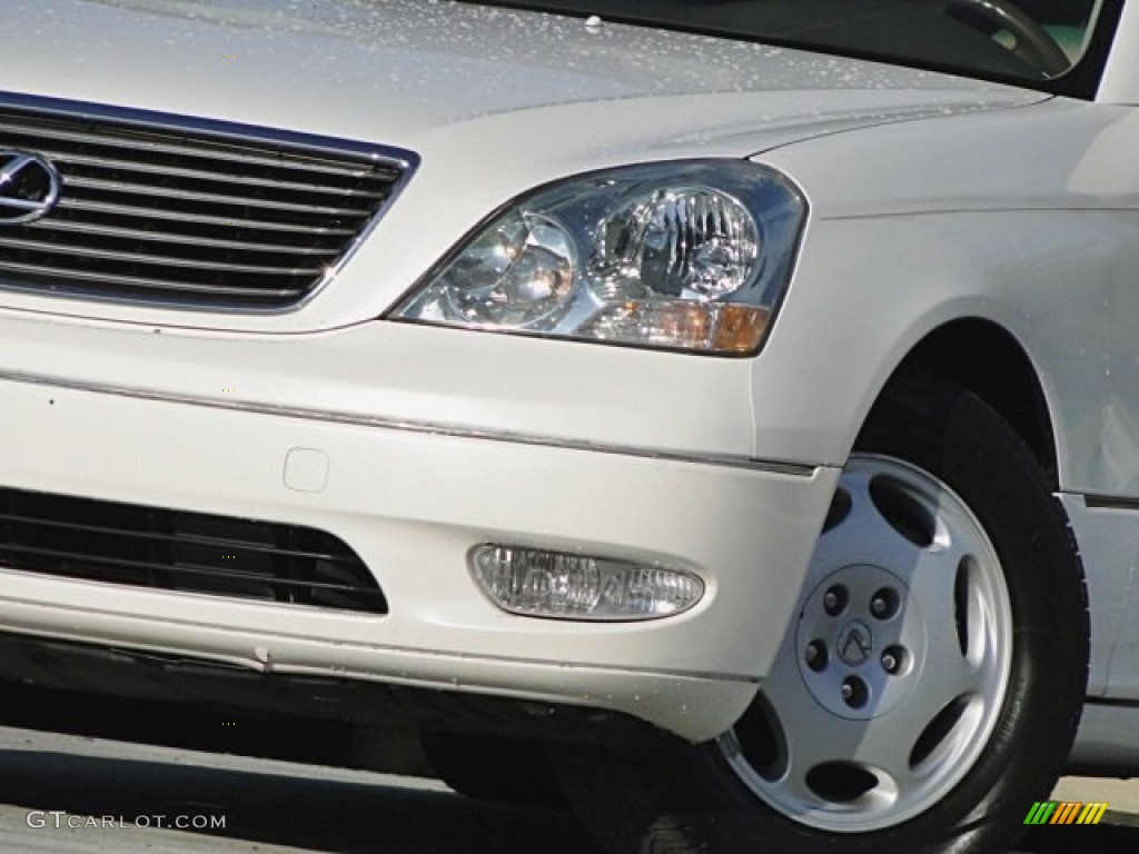 2001 LS 430 - Crystal White / Ivory photo #40
