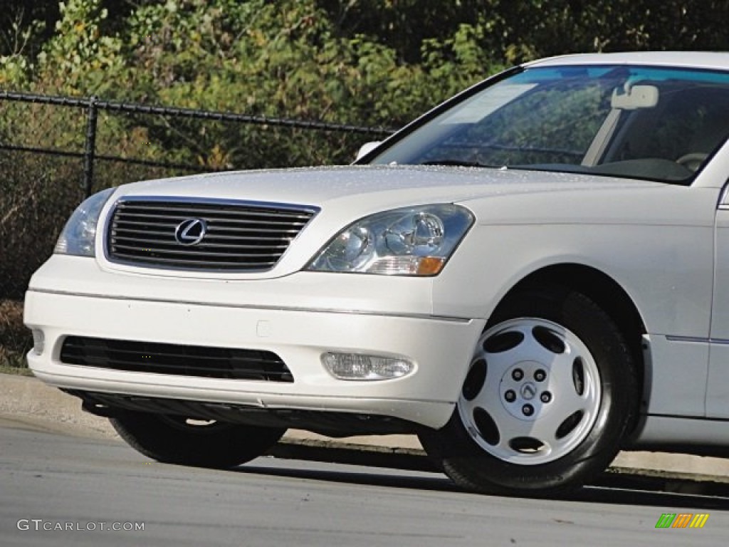 2001 LS 430 - Crystal White / Ivory photo #44