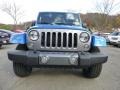 2015 Hydro Blue Pearl Jeep Wrangler Sport 4x4  photo #9