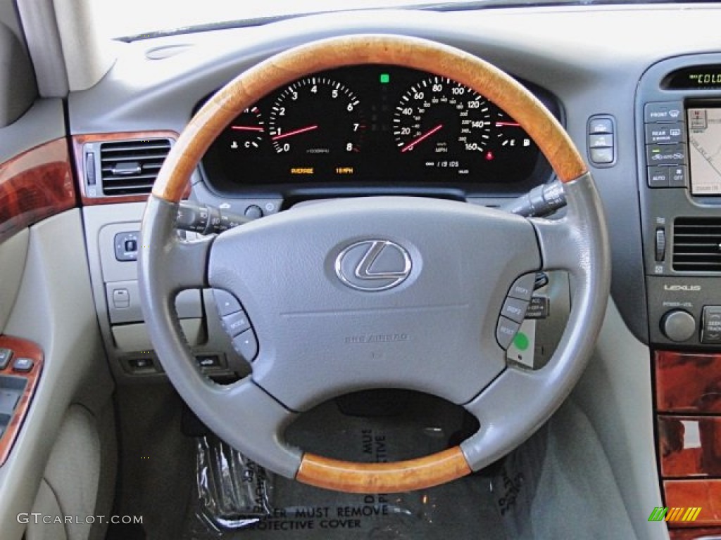 2001 LS 430 - Crystal White / Ivory photo #52