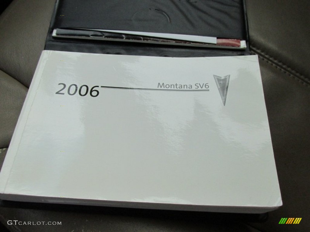 2006 Montana SV6 - Dark Blue Metallic / Cashmere photo #33