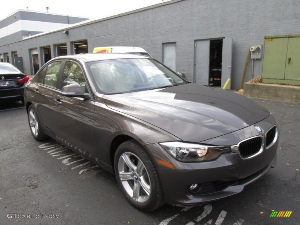 2015 3 Series 328i xDrive Sedan - Mojave Metallic / Venetian Beige photo #7