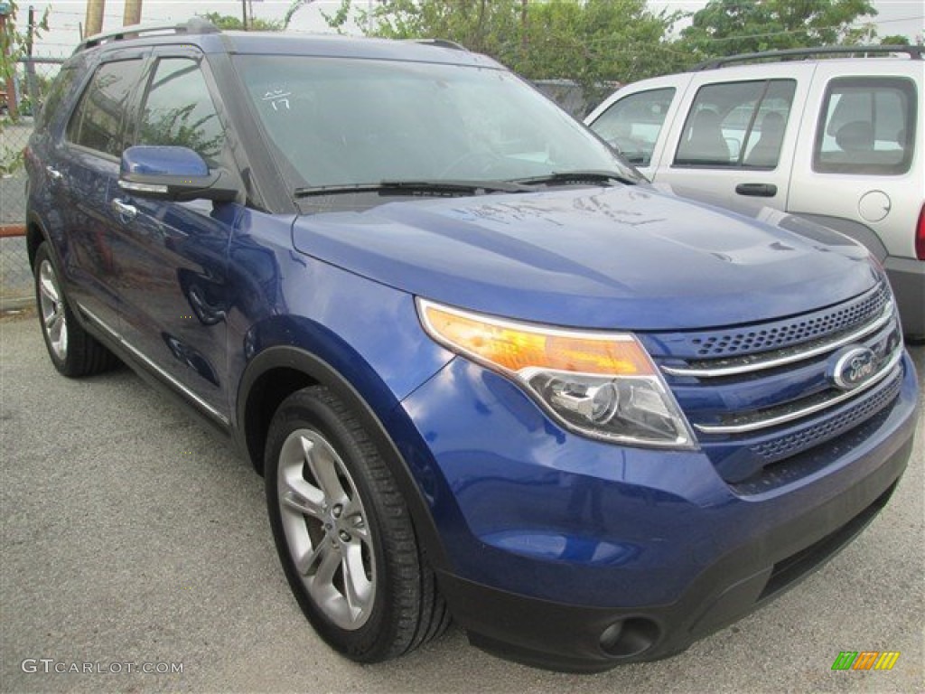 Deep Impact Blue Ford Explorer