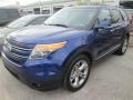 2014 Deep Impact Blue Ford Explorer Limited  photo #8