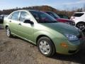 2007 Kiwi Green Metallic Ford Focus ZX4 SE Sedan #98637070