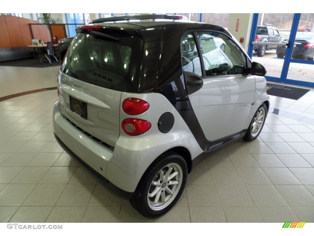 2009 fortwo passion coupe - Silver Metallic / Design Black photo #3