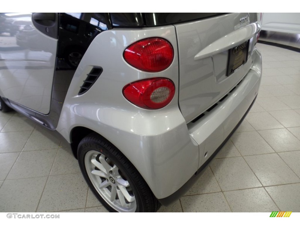 2009 fortwo passion coupe - Silver Metallic / Design Black photo #7