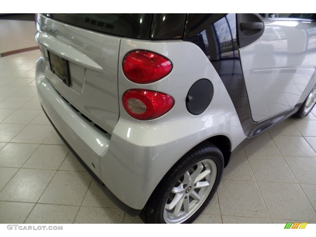2009 fortwo passion coupe - Silver Metallic / Design Black photo #8