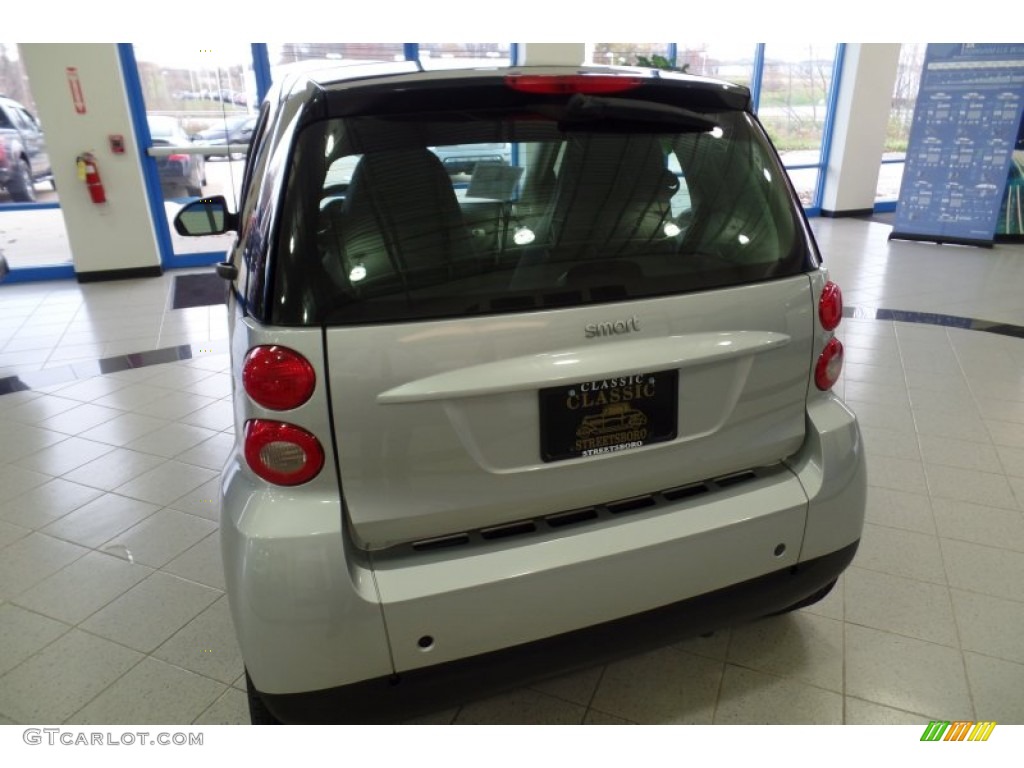 2009 fortwo passion coupe - Silver Metallic / Design Black photo #12
